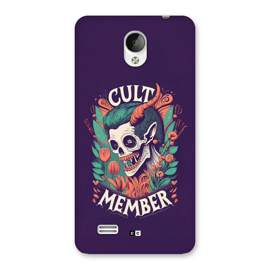 Cult Member Back Case for Vivo Y21