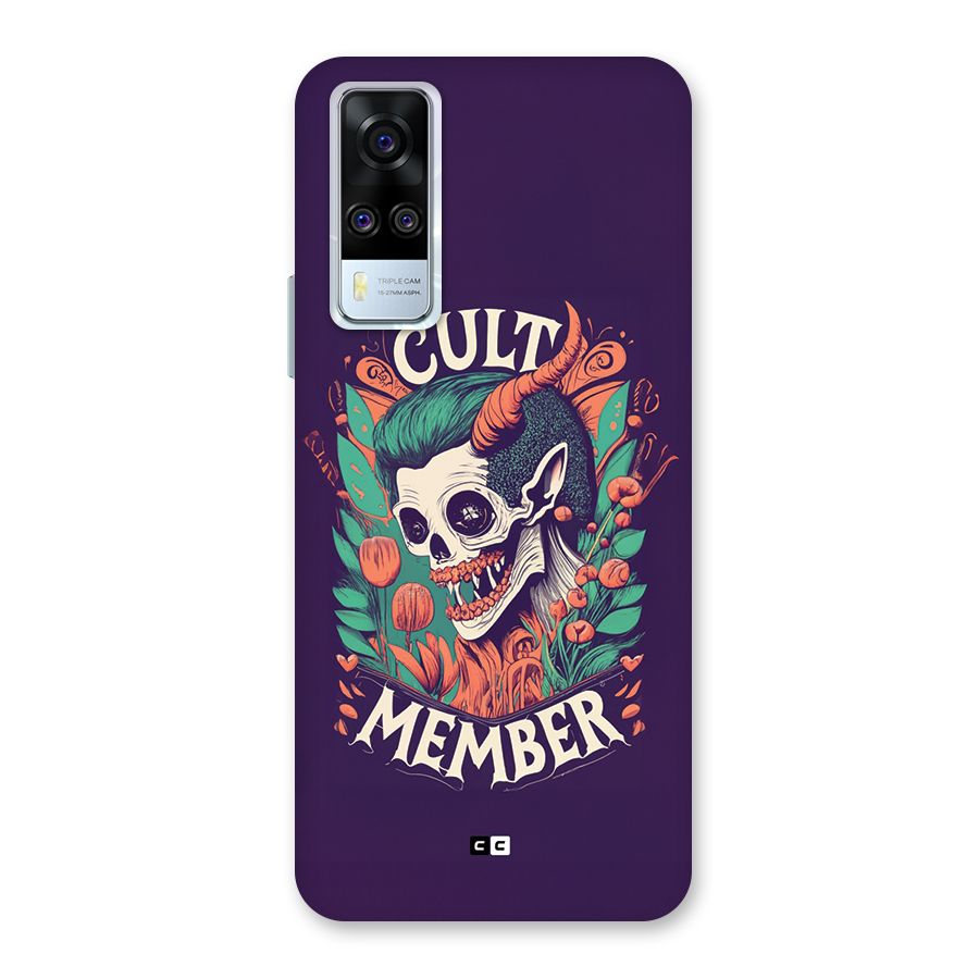Cult Member Back Case for Vivo Y31