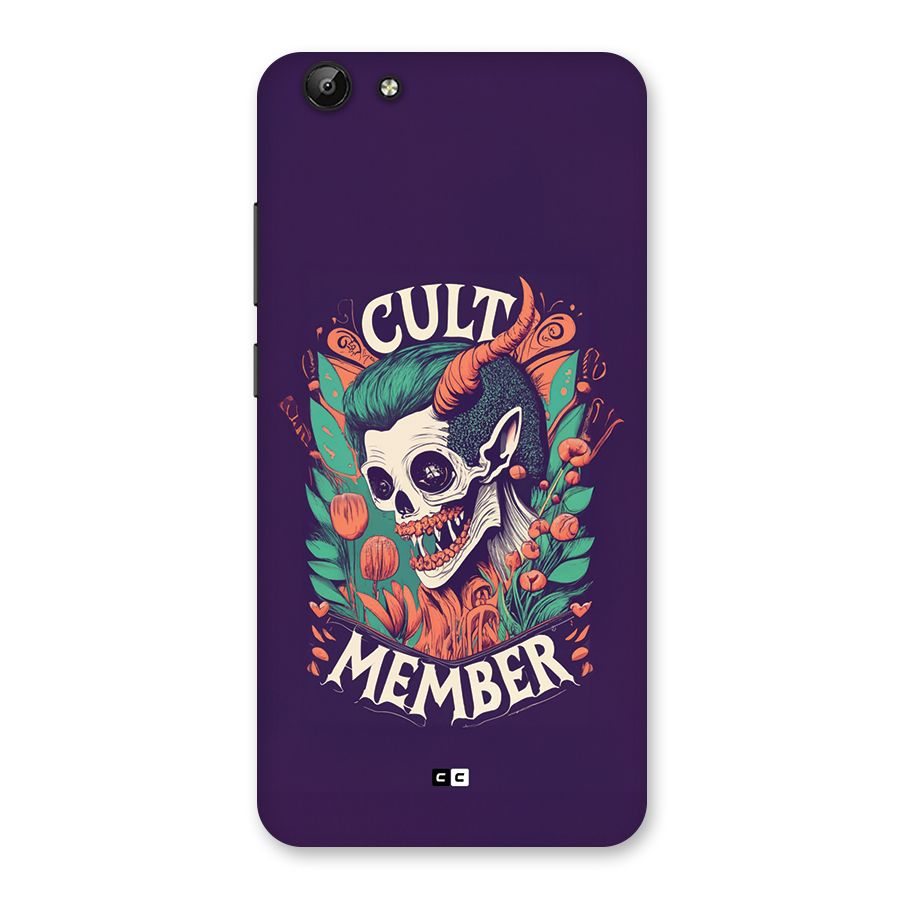 Cult Member Back Case for Vivo Y69