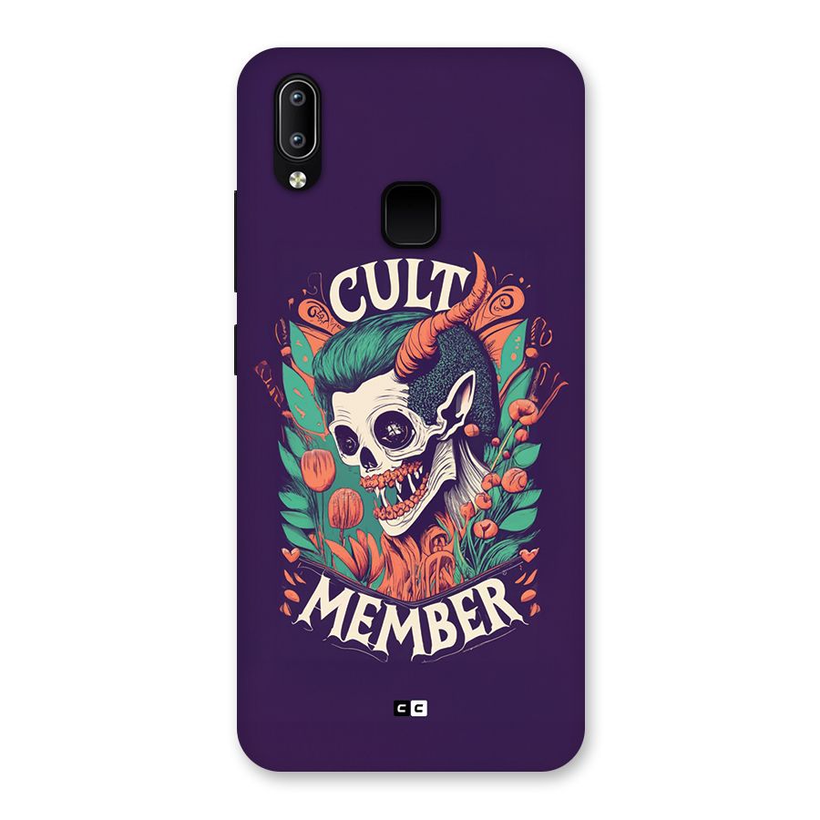 Cult Member Back Case for Vivo Y93