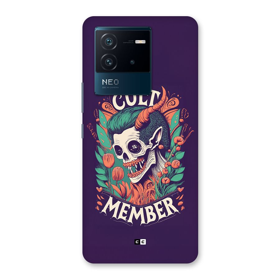 Cult Member Back Case for Vivo iQOO Neo 6 5G