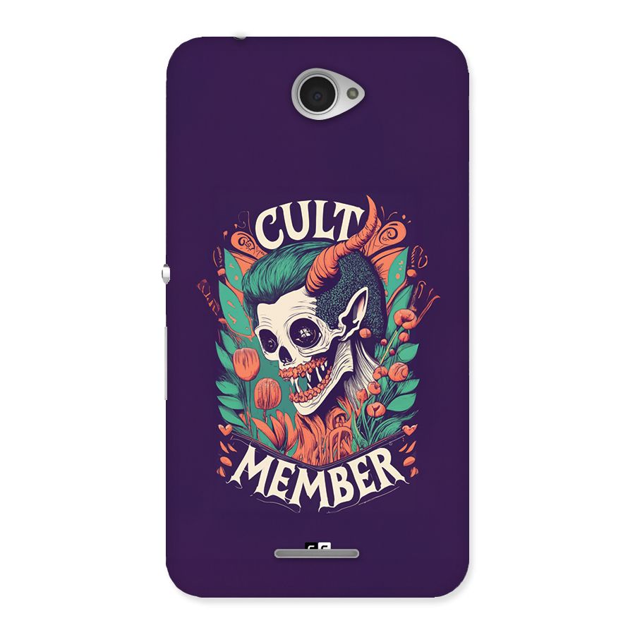 Cult Member Back Case for Xperia E4