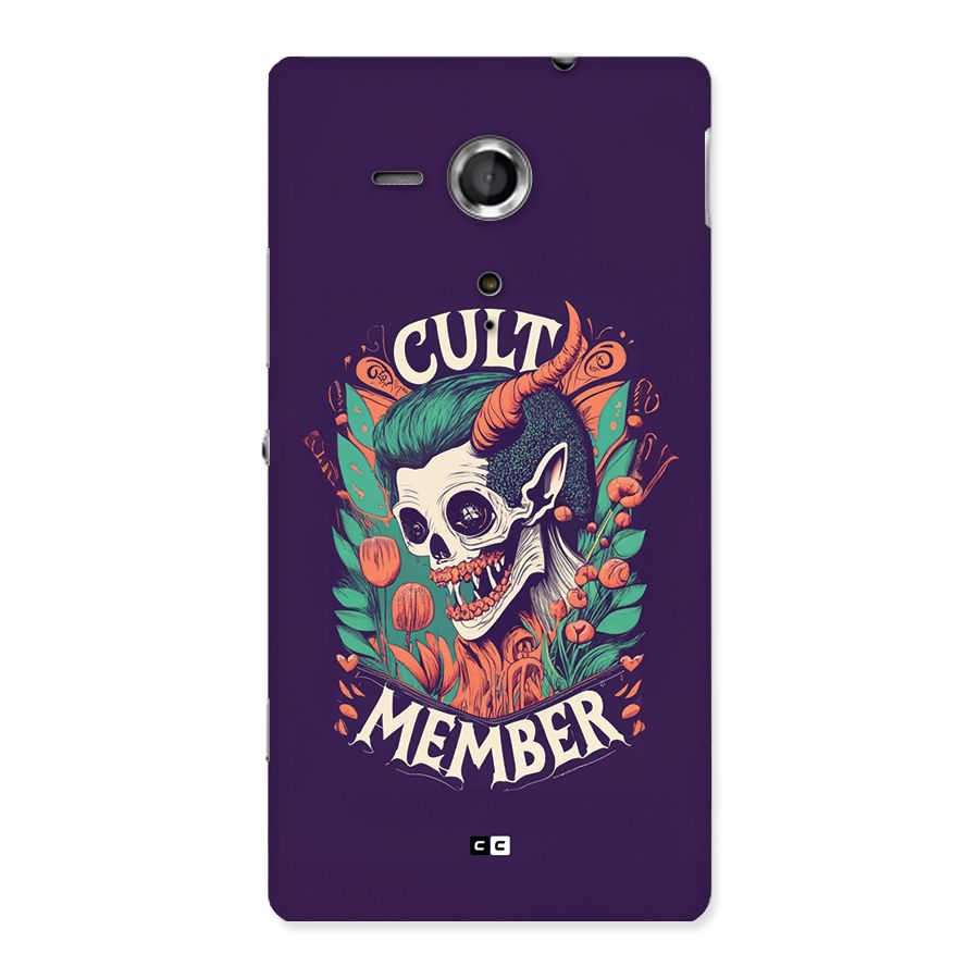 Cult Member Back Case for Xperia Sp