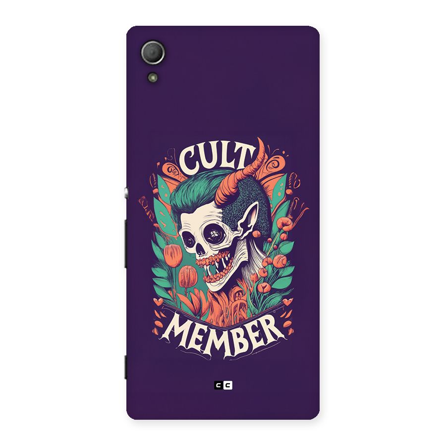 Cult Member Back Case for Xperia Z3 Plus