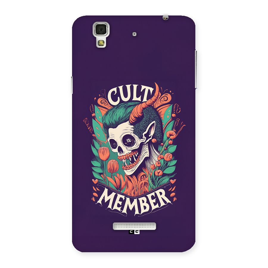 Cult Member Back Case for YU Yureka Plus