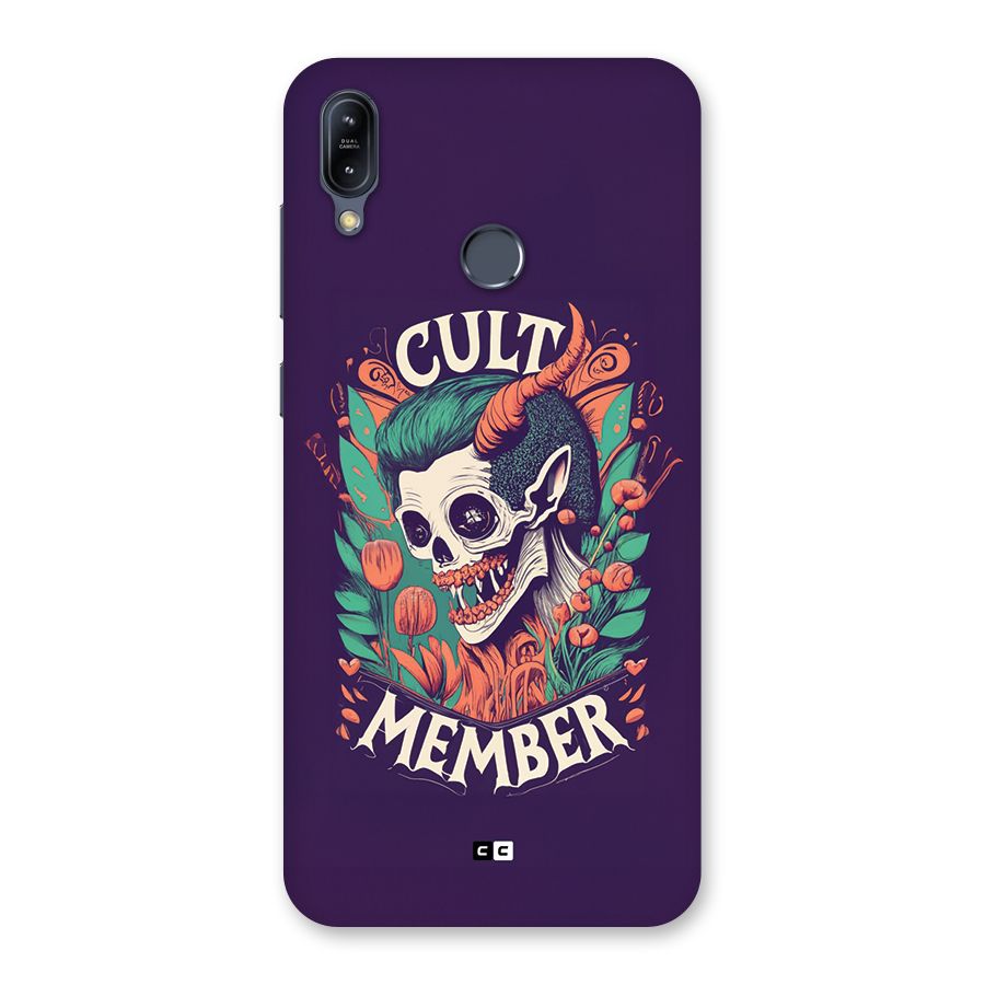 Cult Member Back Case for Zenfone Max M2