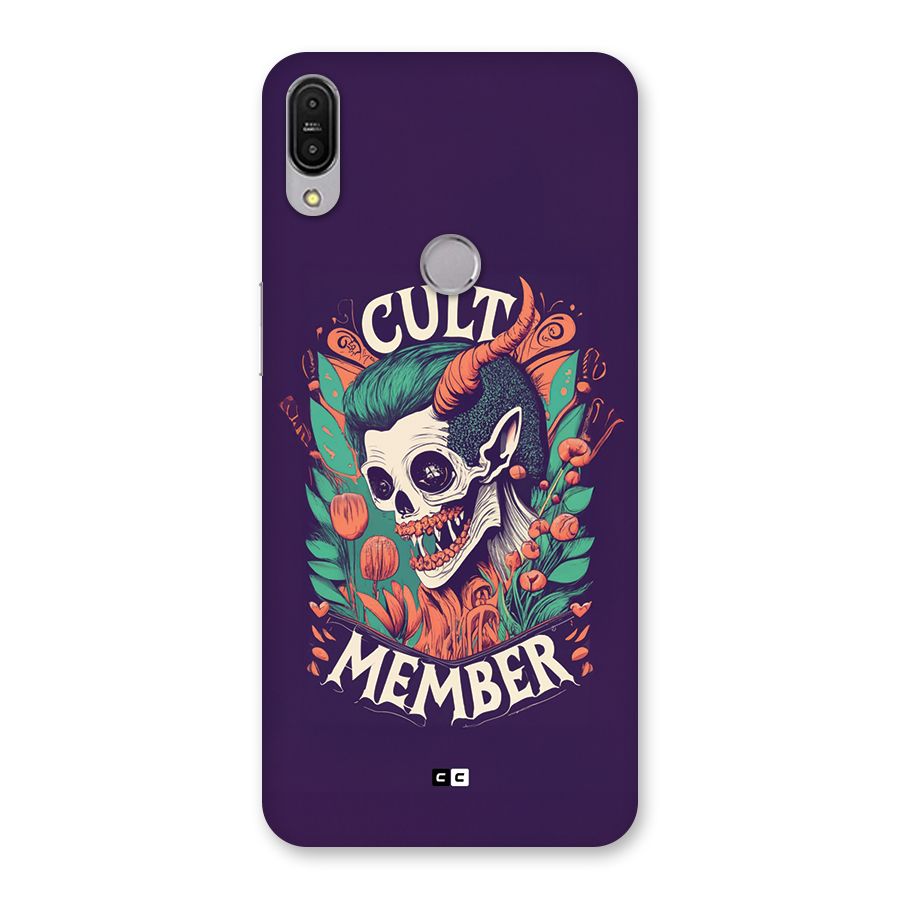 Cult Member Back Case for Zenfone Max Pro M1