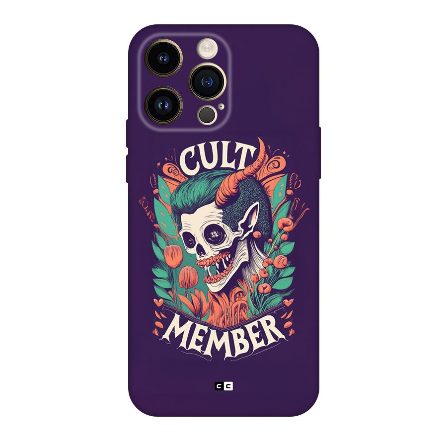 Cult Member Back Case for iPhone 14 Pro Max