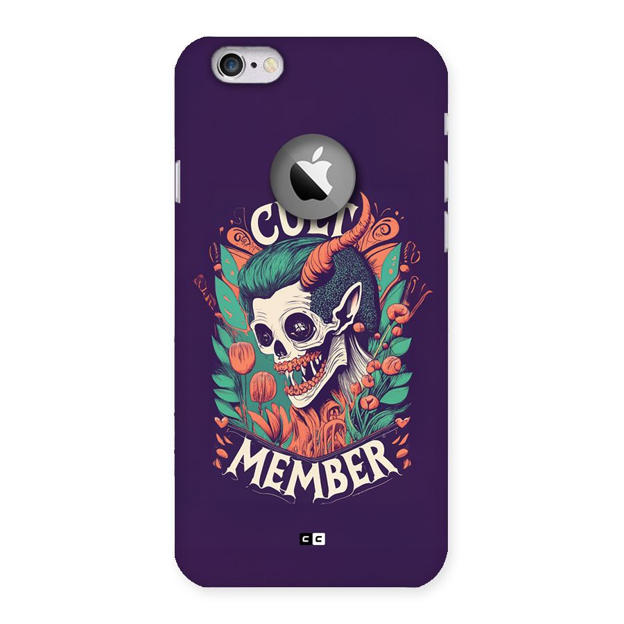 Cult Member Back Case for iPhone 6 Logo Cut