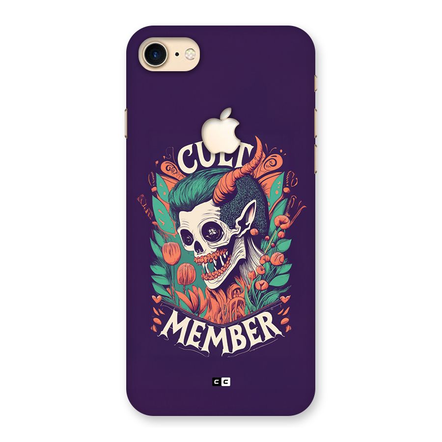 Cult Member Back Case for iPhone 7 Apple Cut