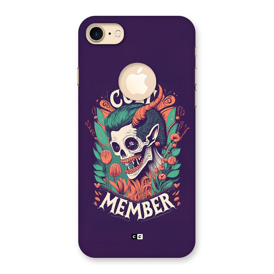 Cult Member Back Case for iPhone 7 Logo Cut