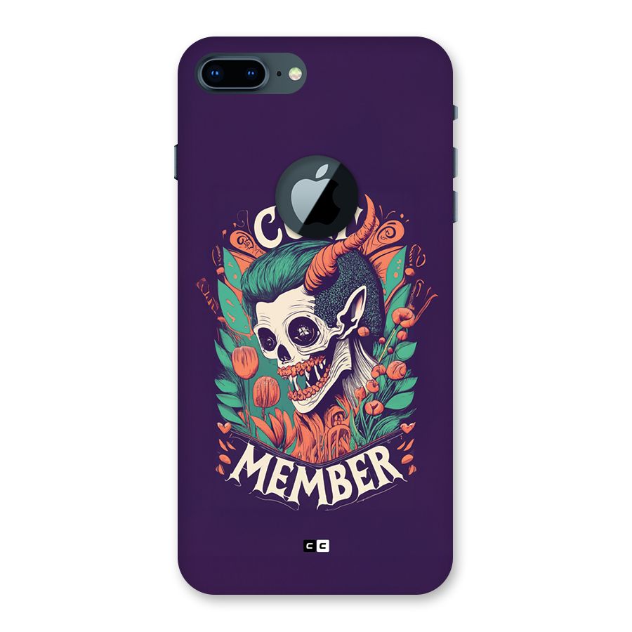 Cult Member Back Case for iPhone 7 Plus Logo Cut
