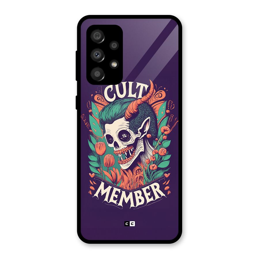 Cult Member Glass Back Case for Galaxy A32