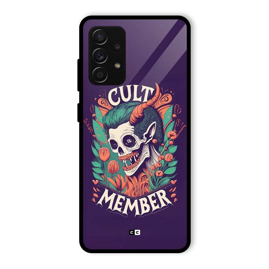 Cult Member Glass Back Case for Galaxy A53 5G