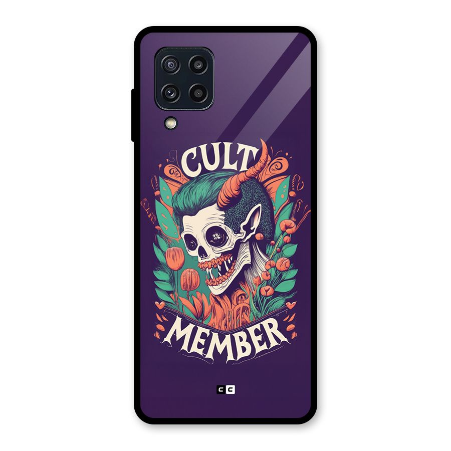 Cult Member Glass Back Case for Galaxy M32
