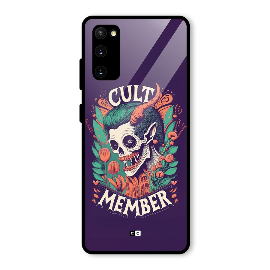Cult Member Glass Back Case for Galaxy S20 FE 5G