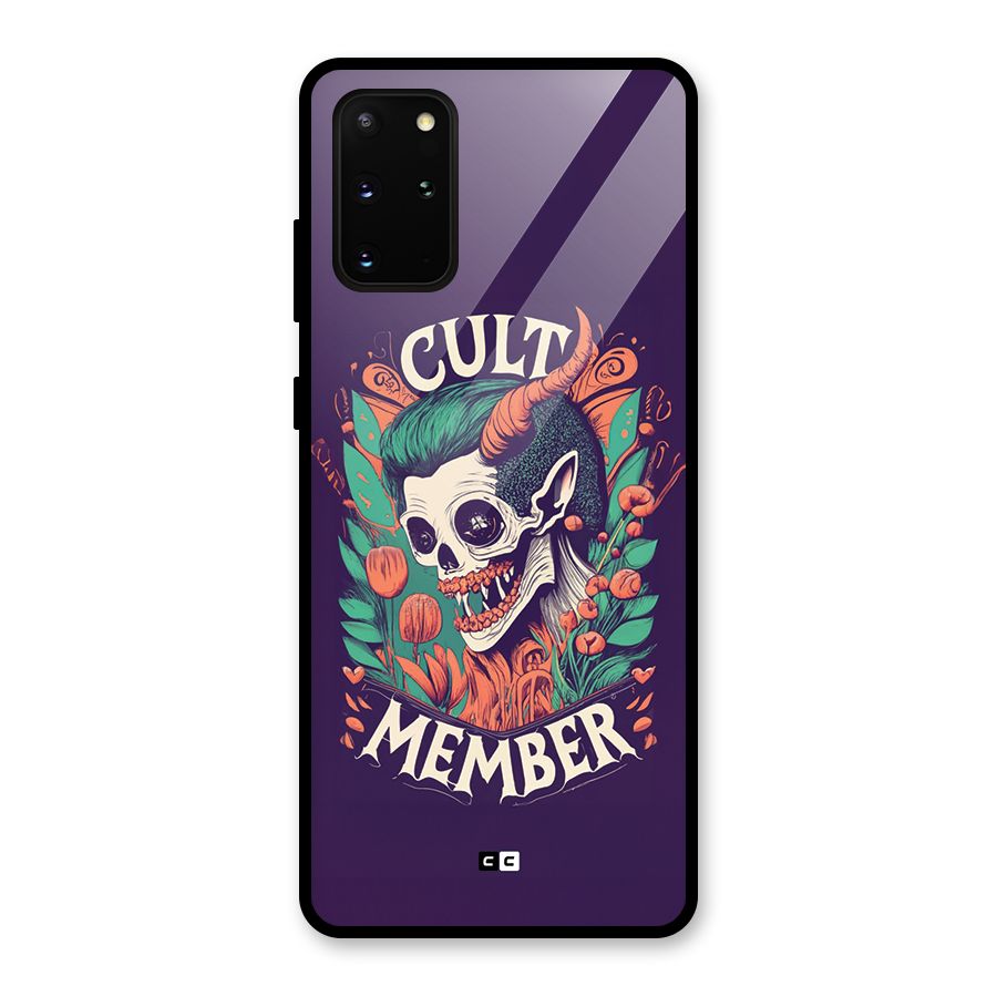Cult Member Glass Back Case for Galaxy S20 Plus