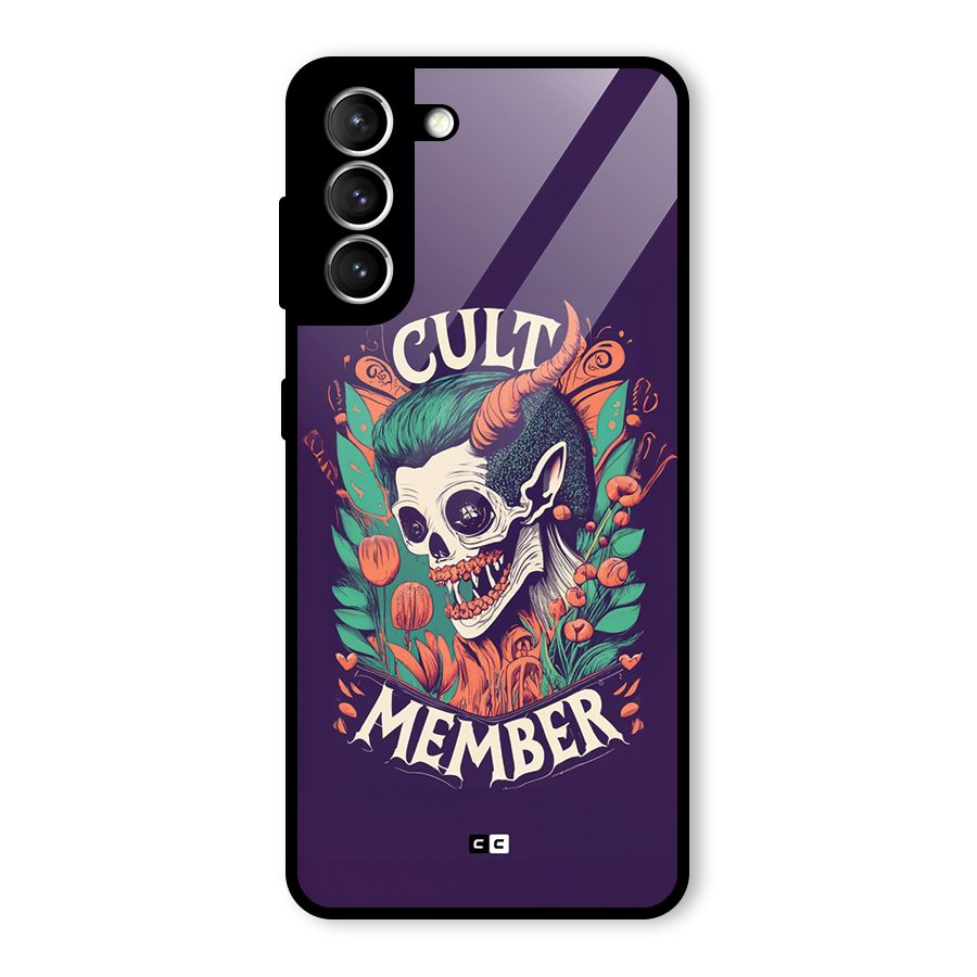 Cult Member Glass Back Case for Galaxy S21 5G