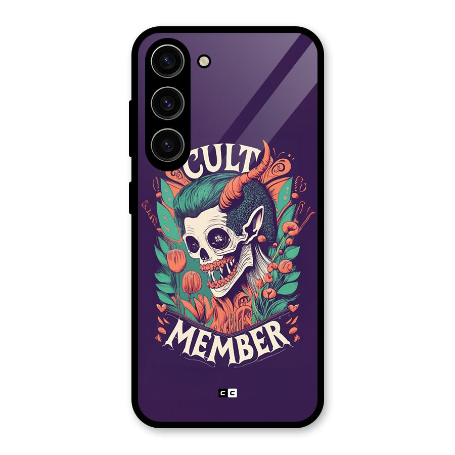 Cult Member Glass Back Case for Galaxy S23