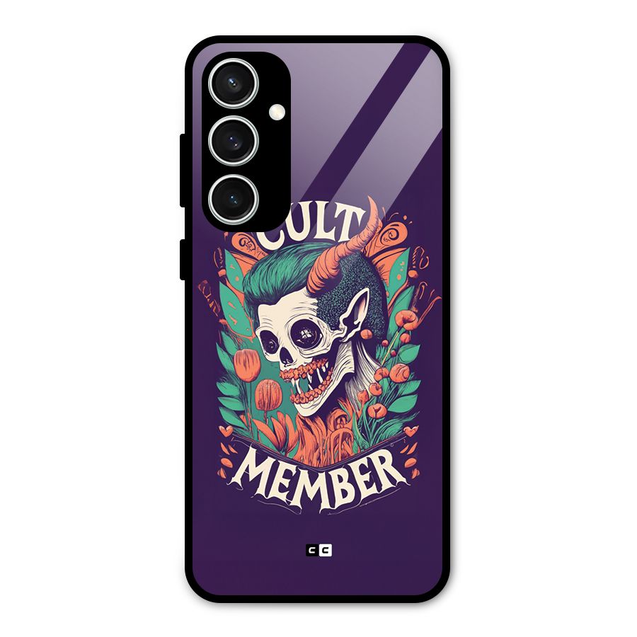 Cult Member Glass Back Case for Galaxy S23 FE