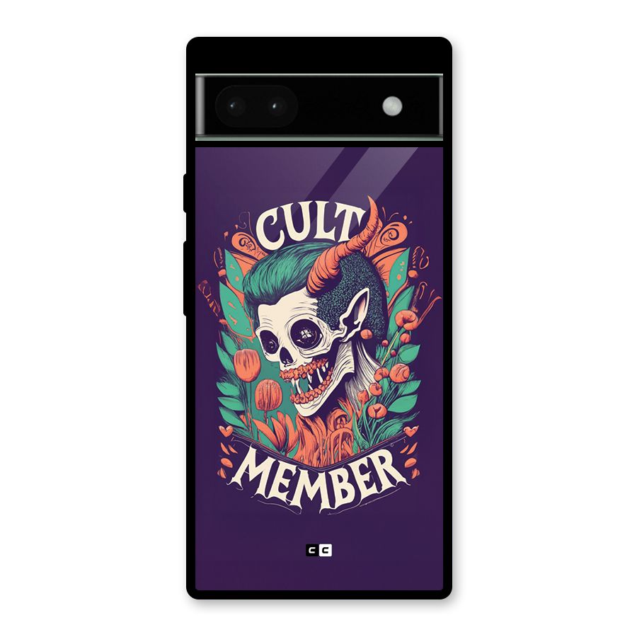 Cult Member Glass Back Case for Google Pixel 6a