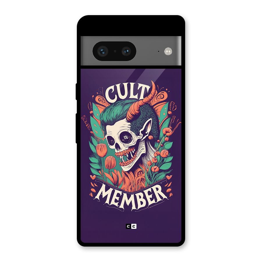 Cult Member Glass Back Case for Google Pixel 7