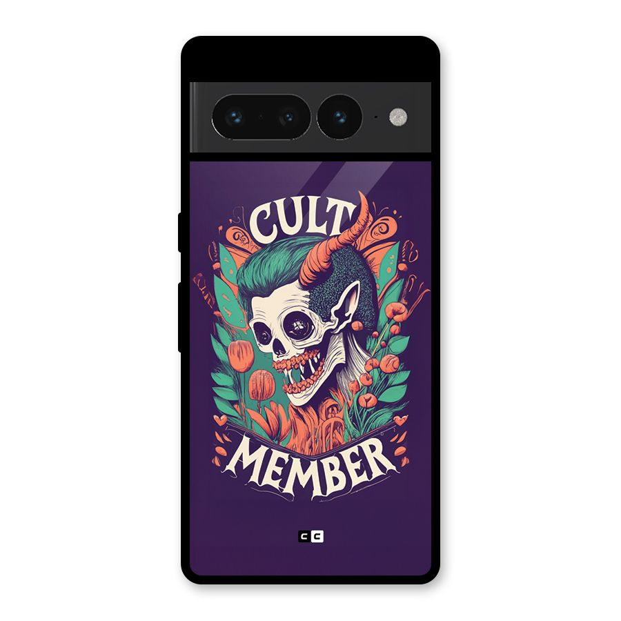 Cult Member Glass Back Case for Google Pixel 7 Pro