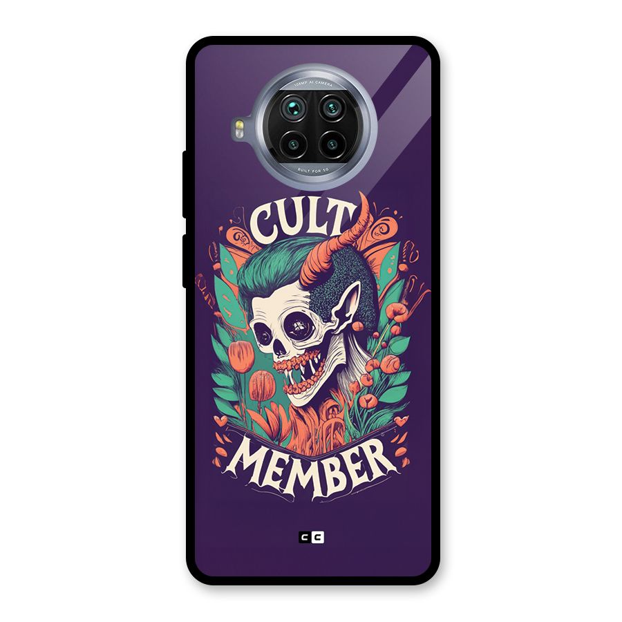 Cult Member Glass Back Case for Mi 10i