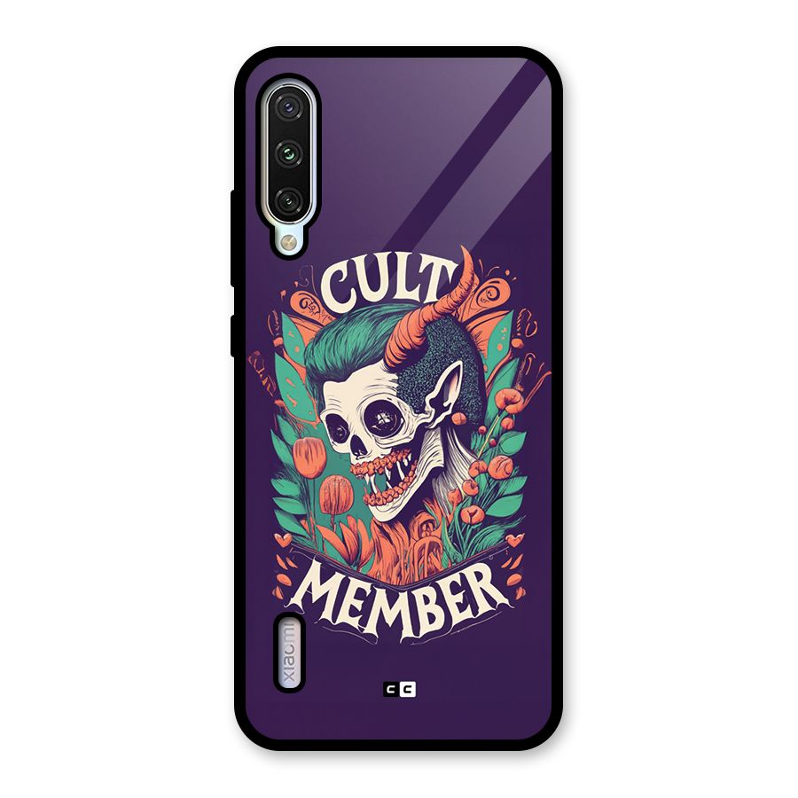 Cult Member Glass Back Case for Mi A3