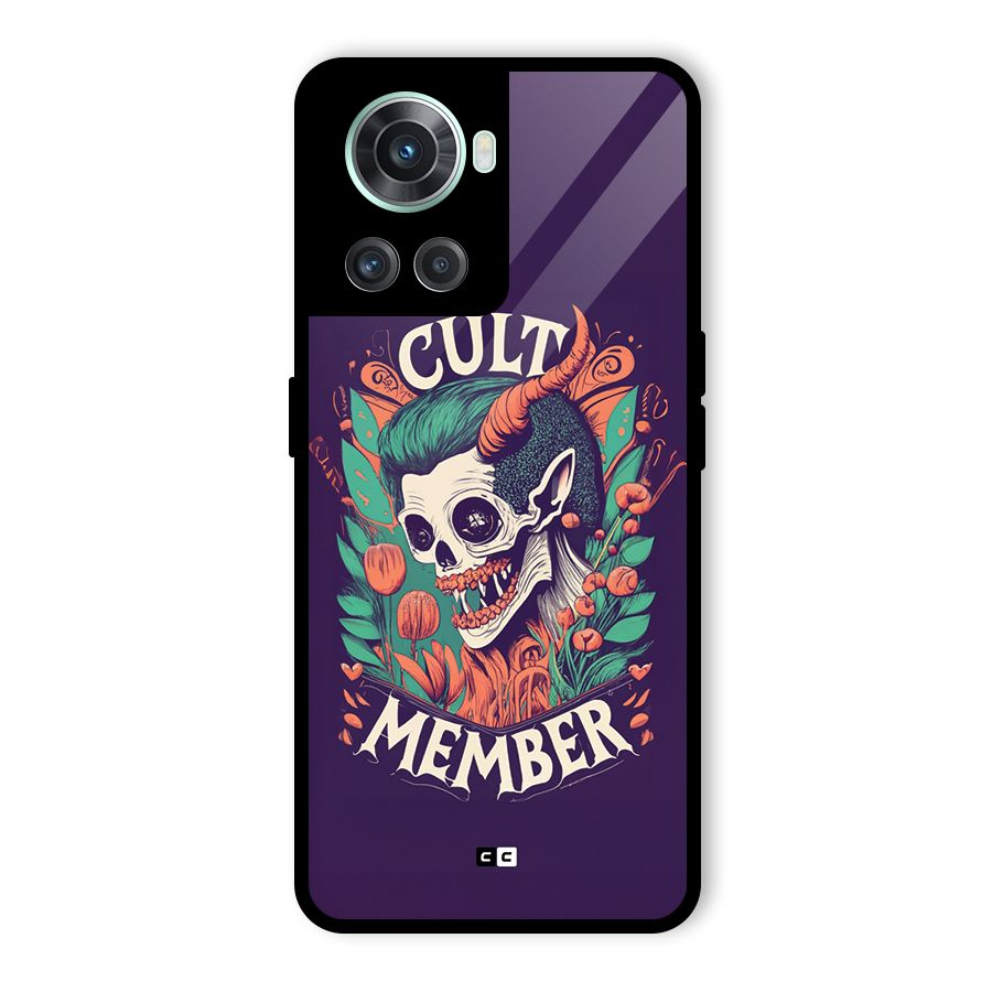Cult Member Glass Back Case for OnePlus 10R