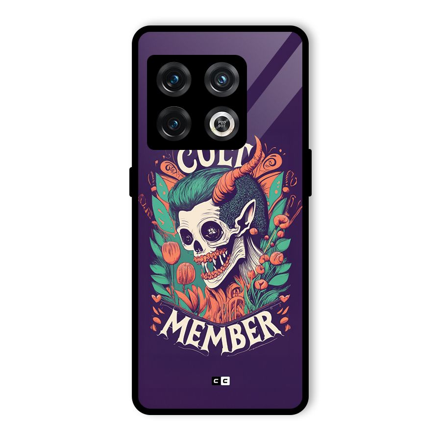 Cult Member Glass Back Case for OnePlus 10 Pro 5G