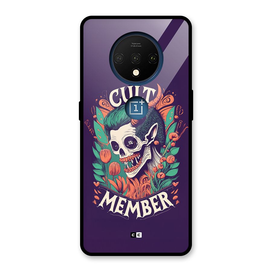 Cult Member Glass Back Case for OnePlus 7T