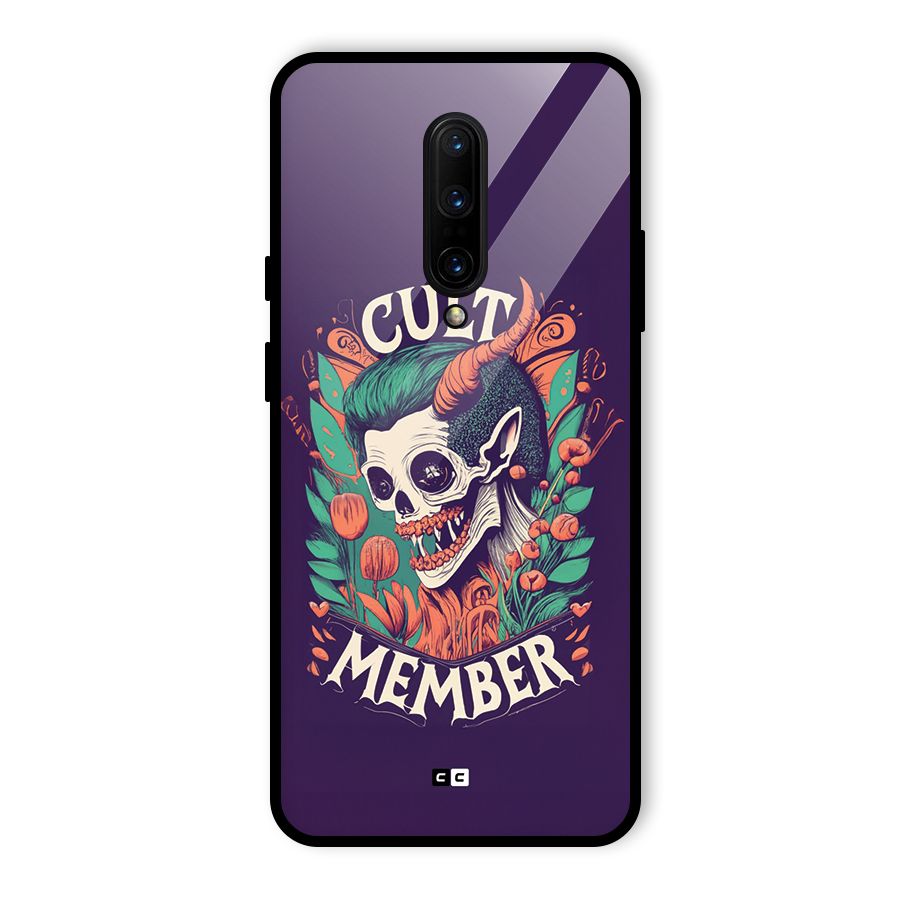 Cult Member Glass Back Case for OnePlus 7 Pro