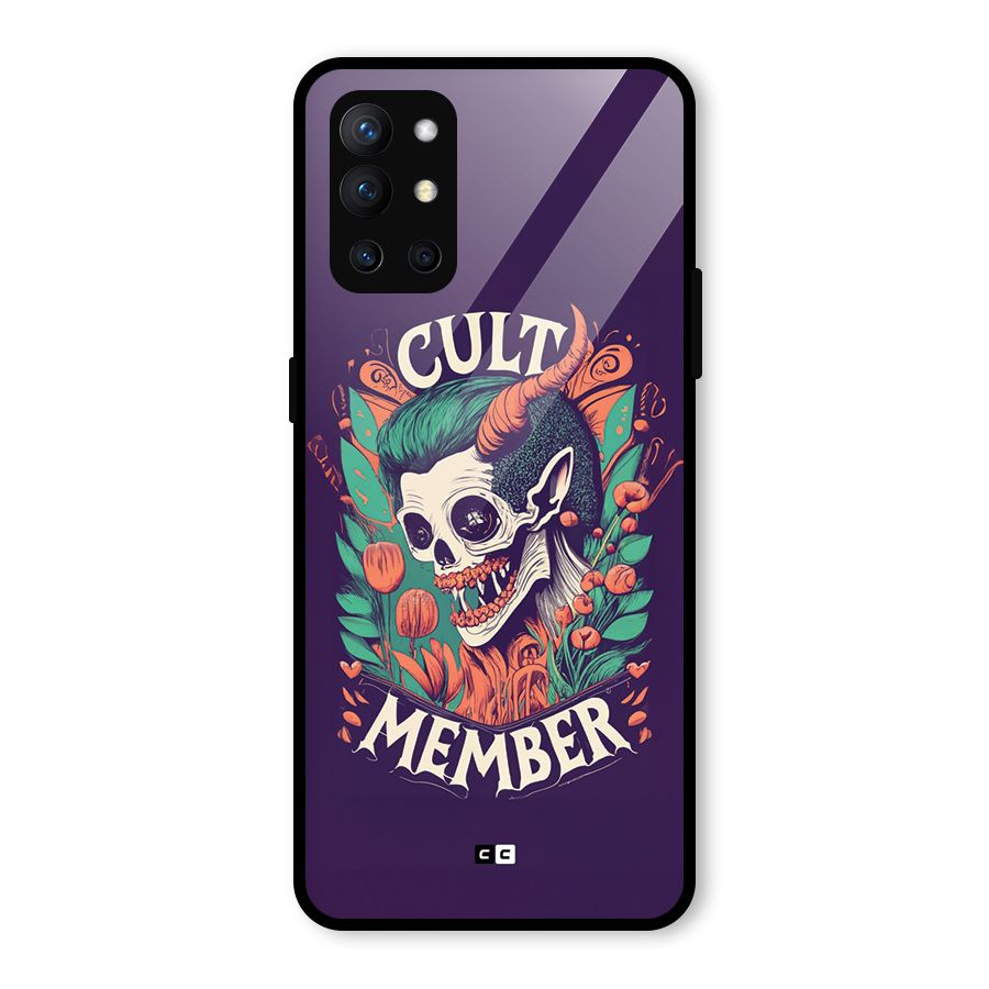 Cult Member Glass Back Case for OnePlus 9R