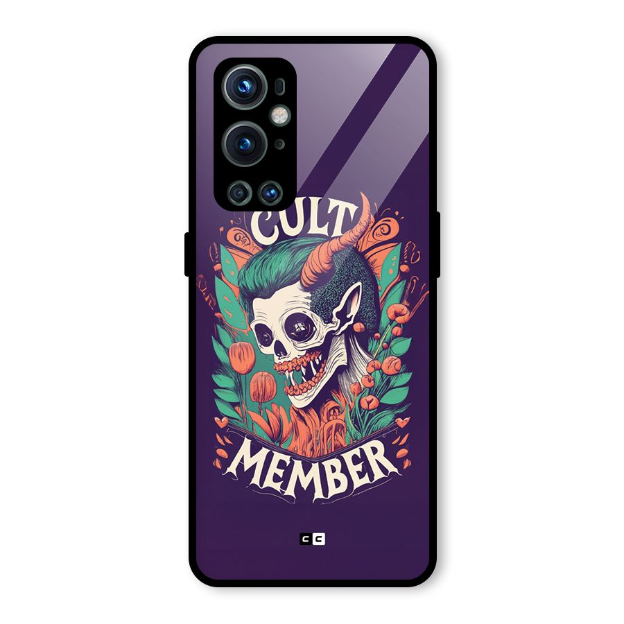 Cult Member Glass Back Case for OnePlus 9 Pro