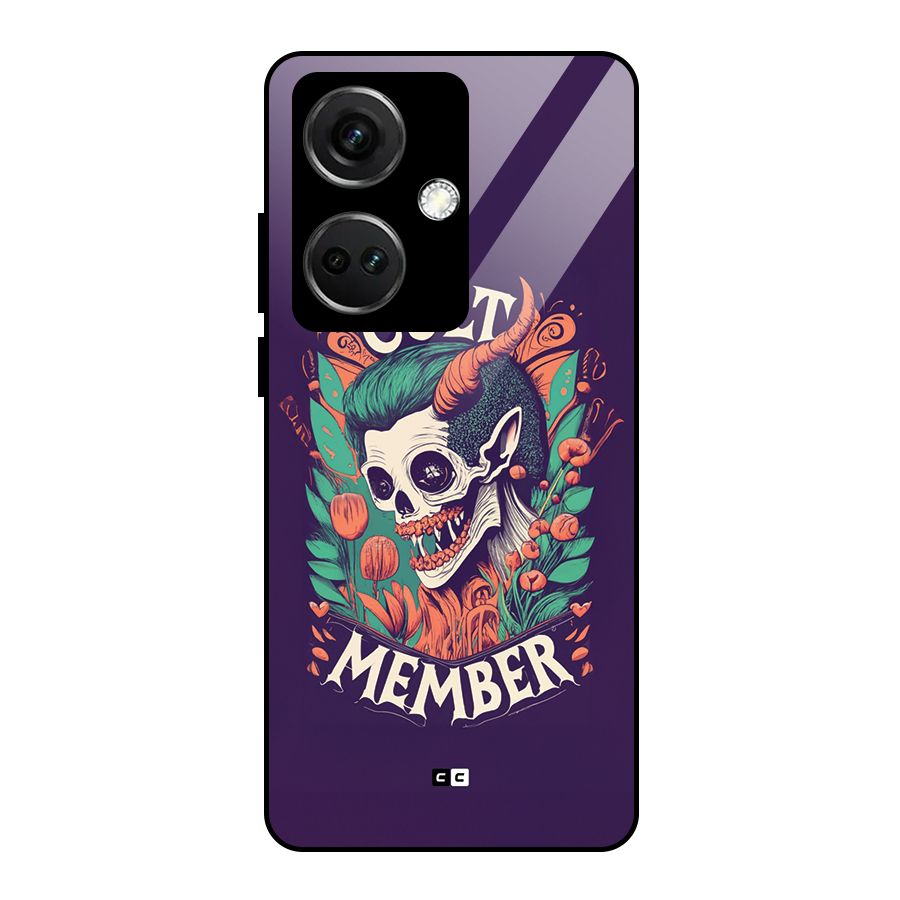 Cult Member Glass Back Case for OnePlus Nord CE 3 5G