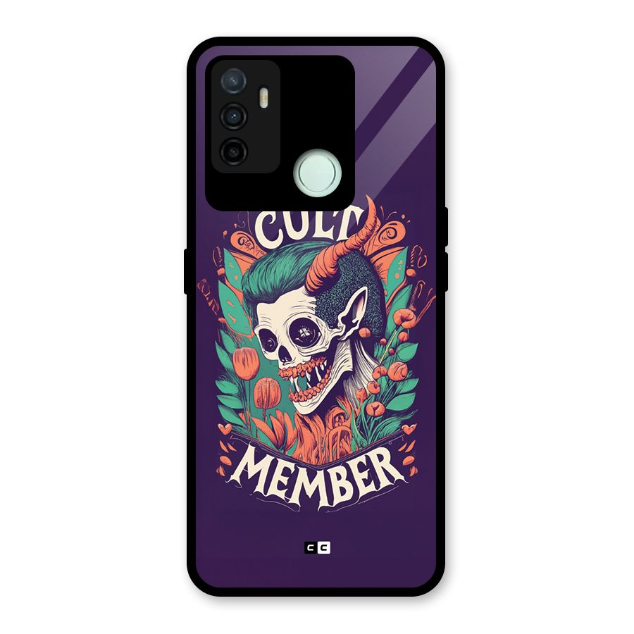 Cult Member Glass Back Case for Oppo A53