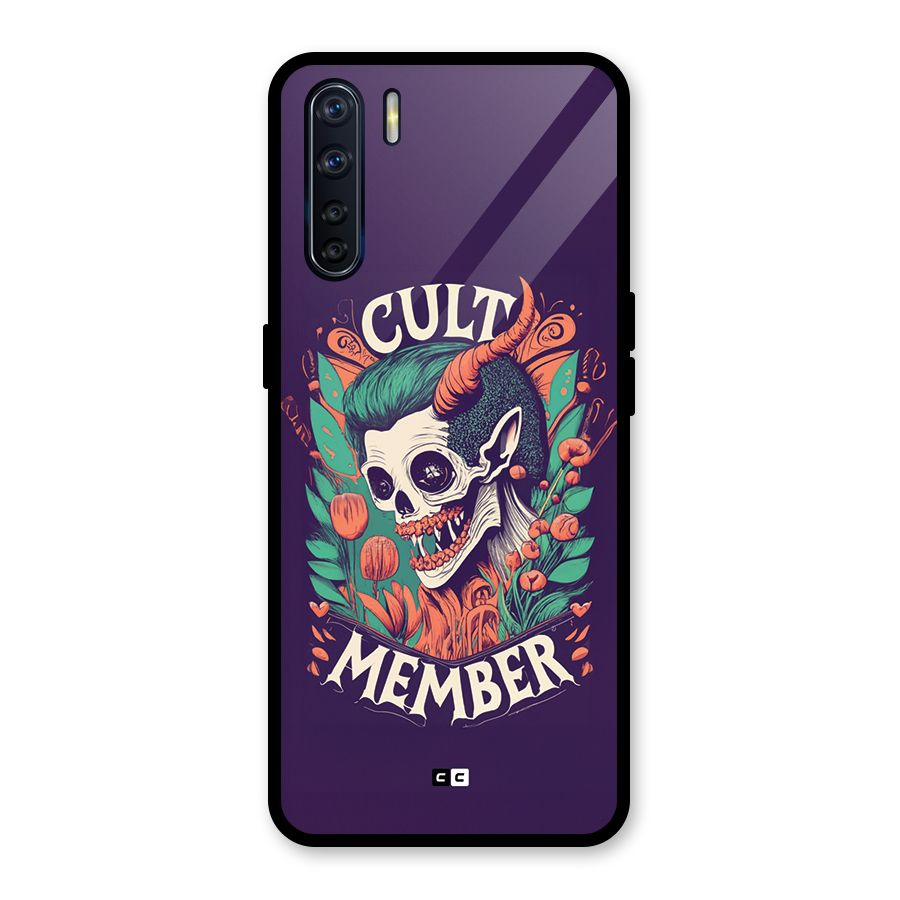 Cult Member Glass Back Case for Oppo F15