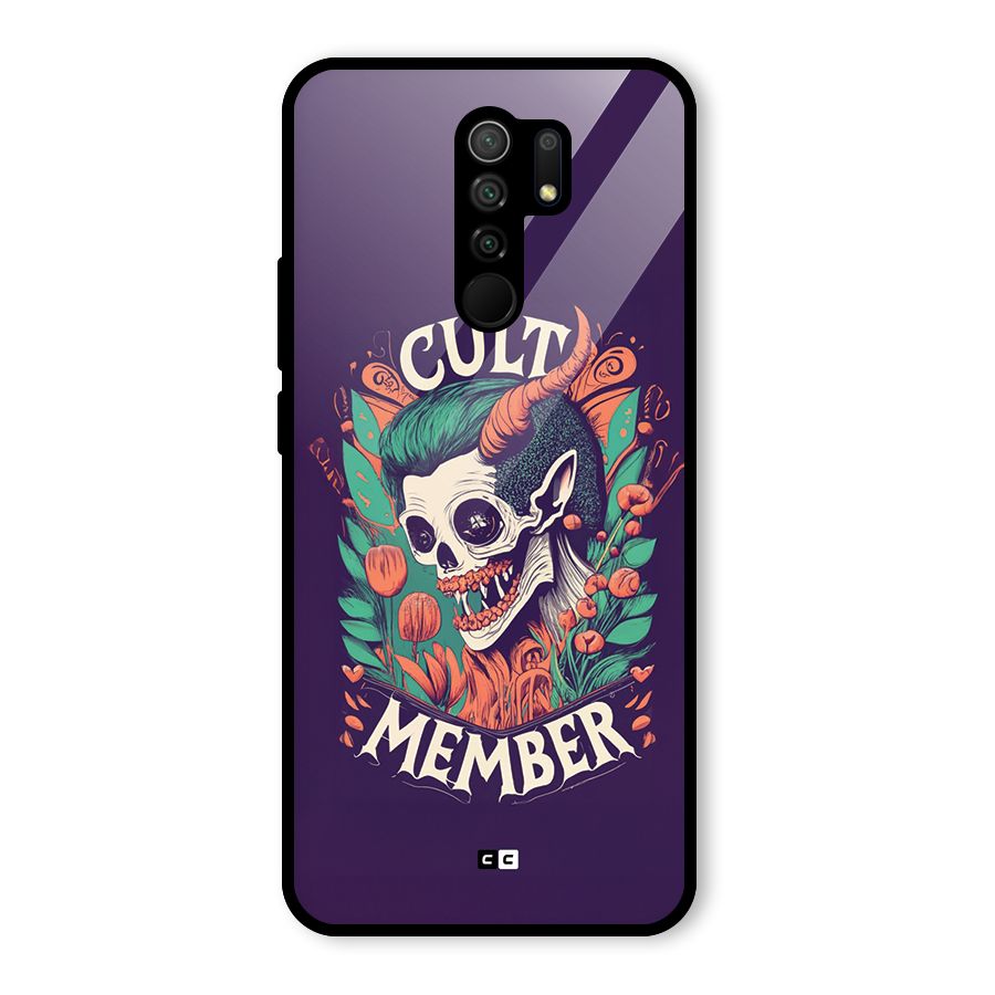Cult Member Glass Back Case for Poco M2