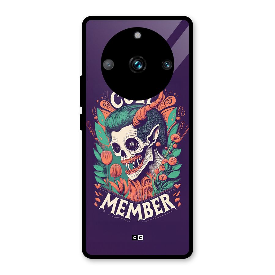 Cult Member Glass Back Case for Realme 11 Pro