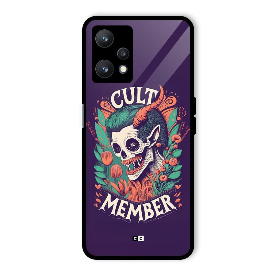 Cult Member Glass Back Case for Realme 9 Pro 5G