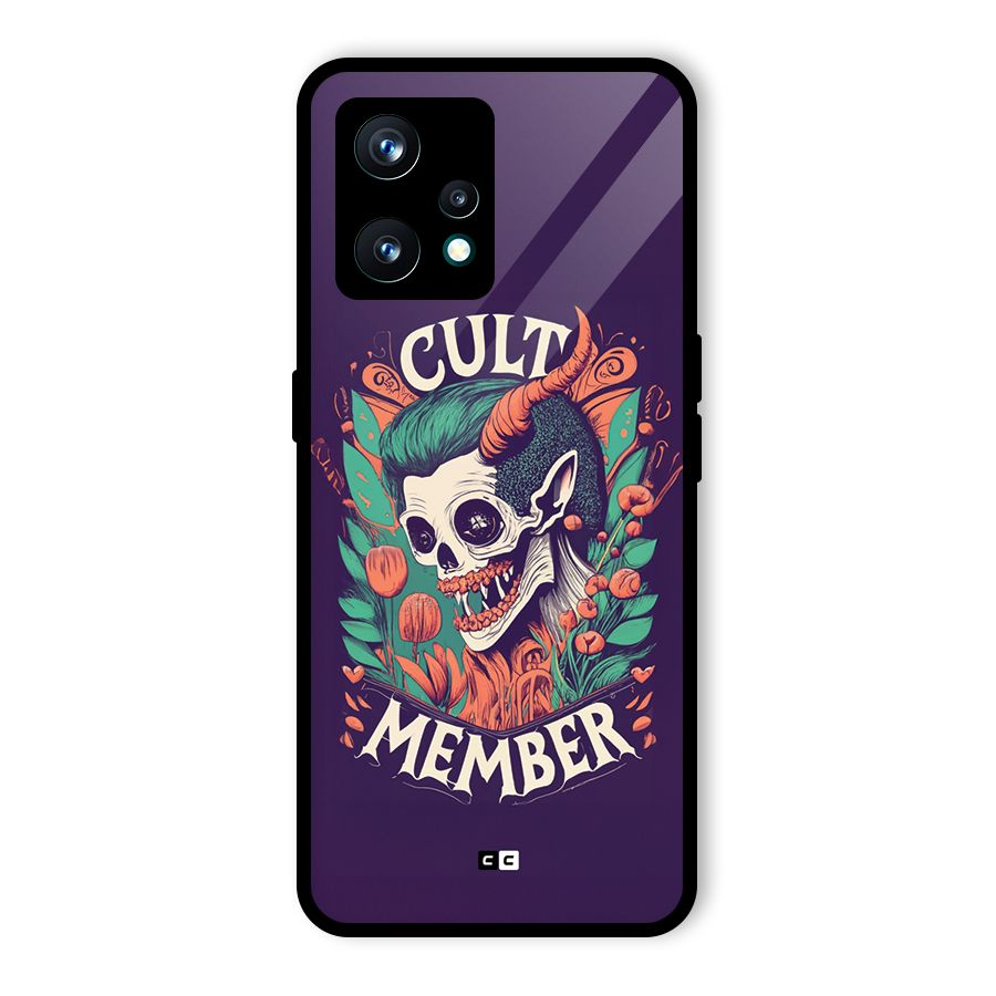 Cult Member Glass Back Case for Realme 9 Pro Plus 5G