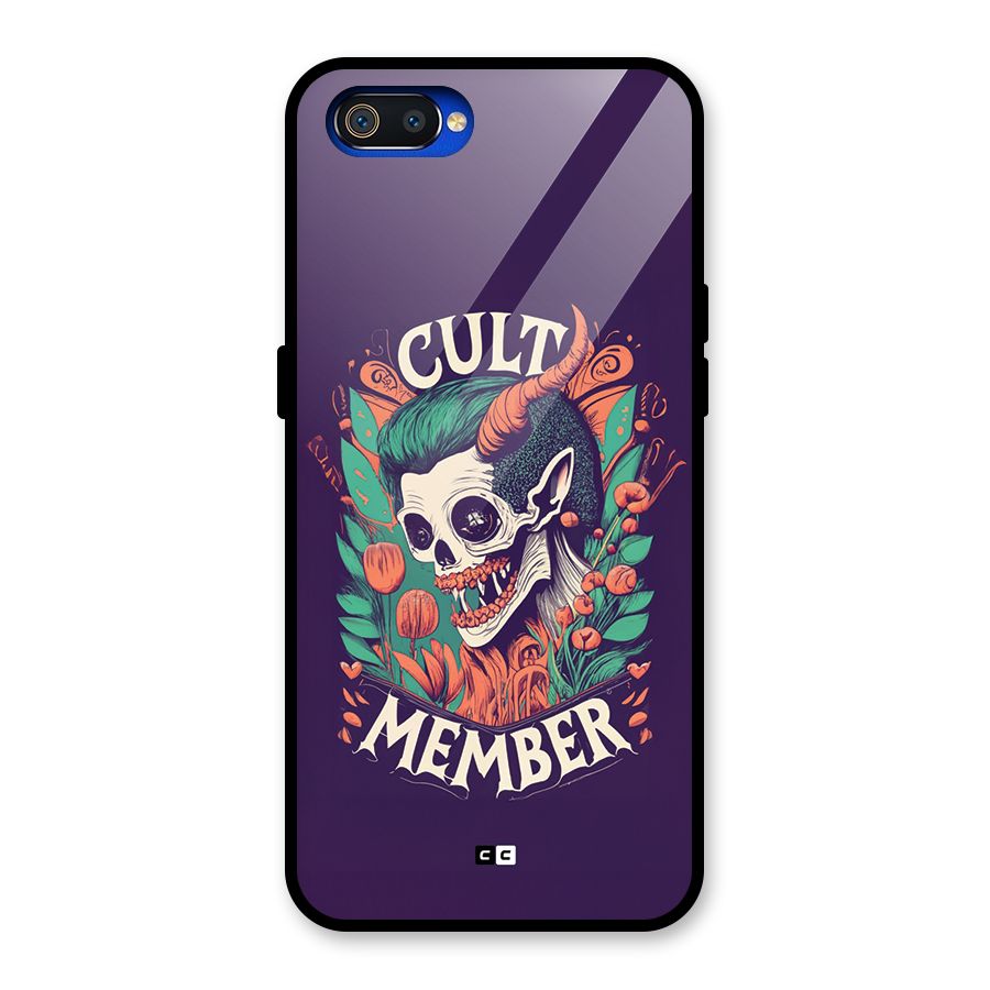 Cult Member Glass Back Case for Realme C2