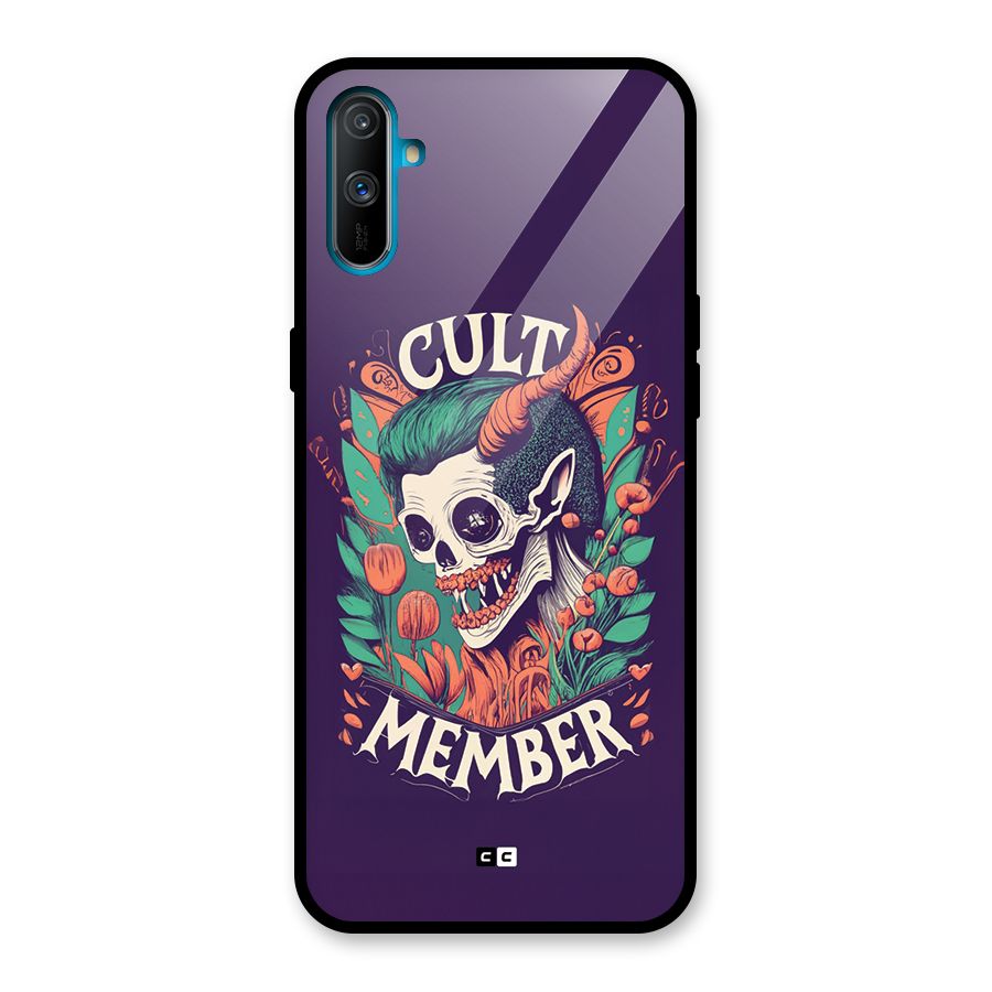 Cult Member Glass Back Case for Realme C3