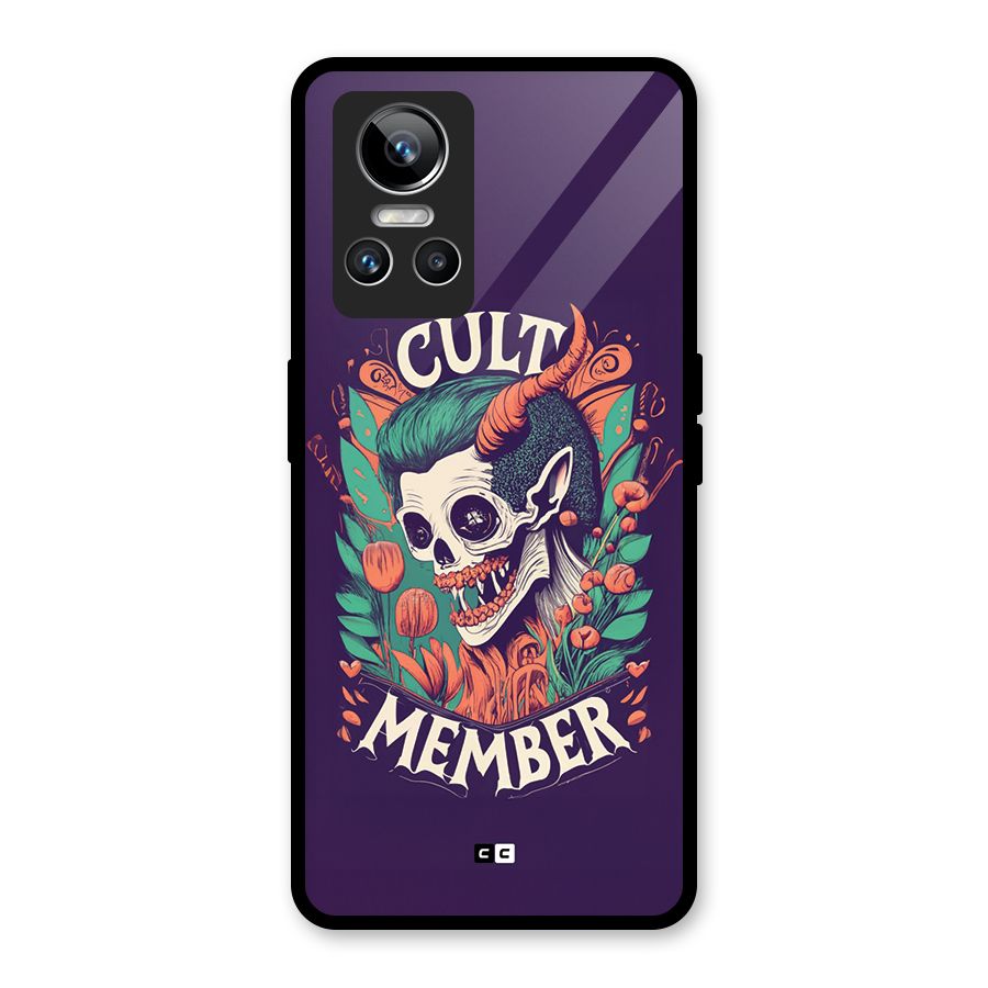Cult Member Glass Back Case for Realme GT Neo 3
