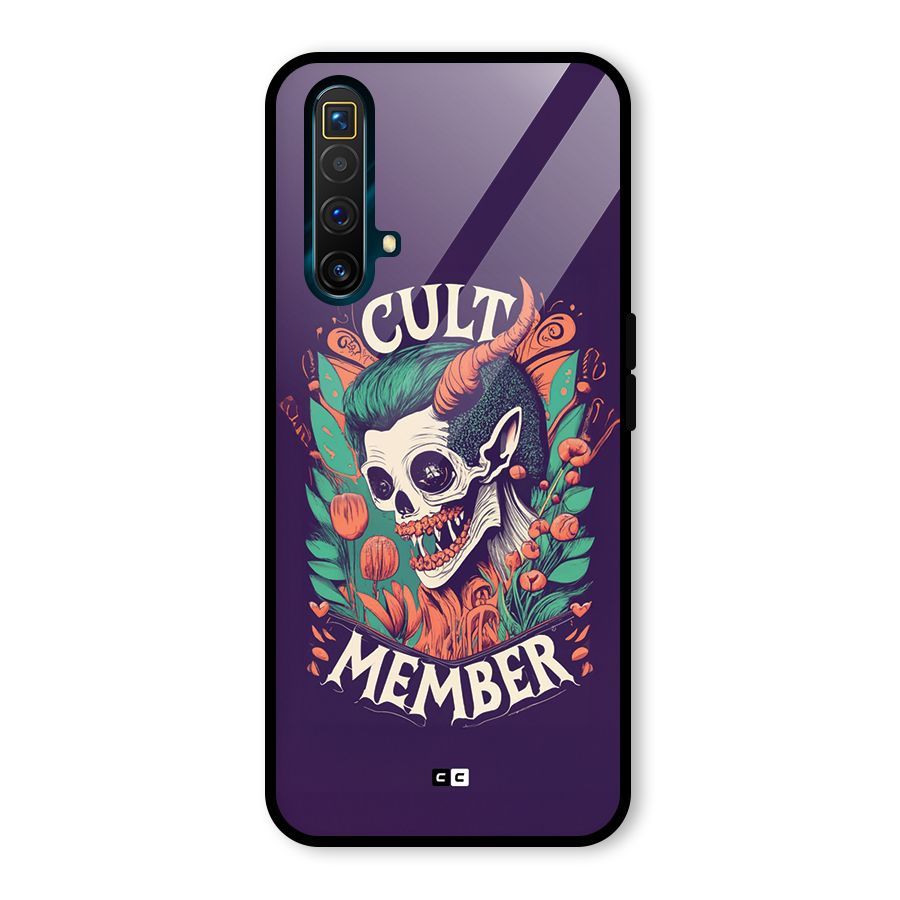 Cult Member Glass Back Case for Realme X3