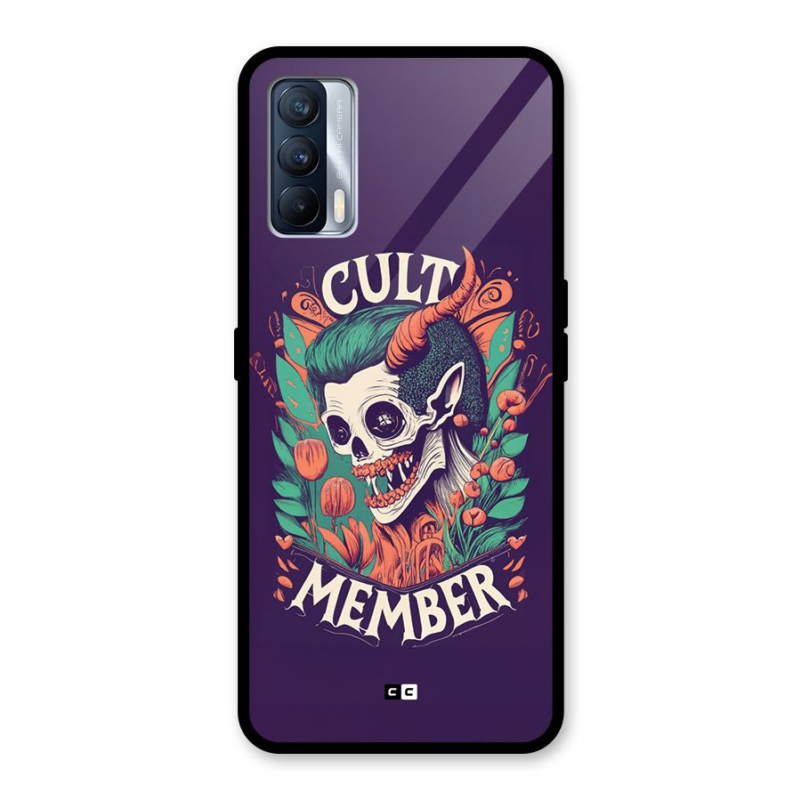 Cult Member Glass Back Case for Realme X7