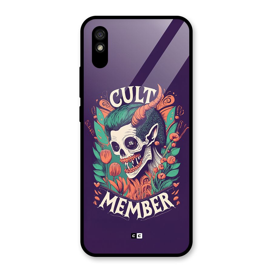 Cult Member Glass Back Case for Redmi 9i