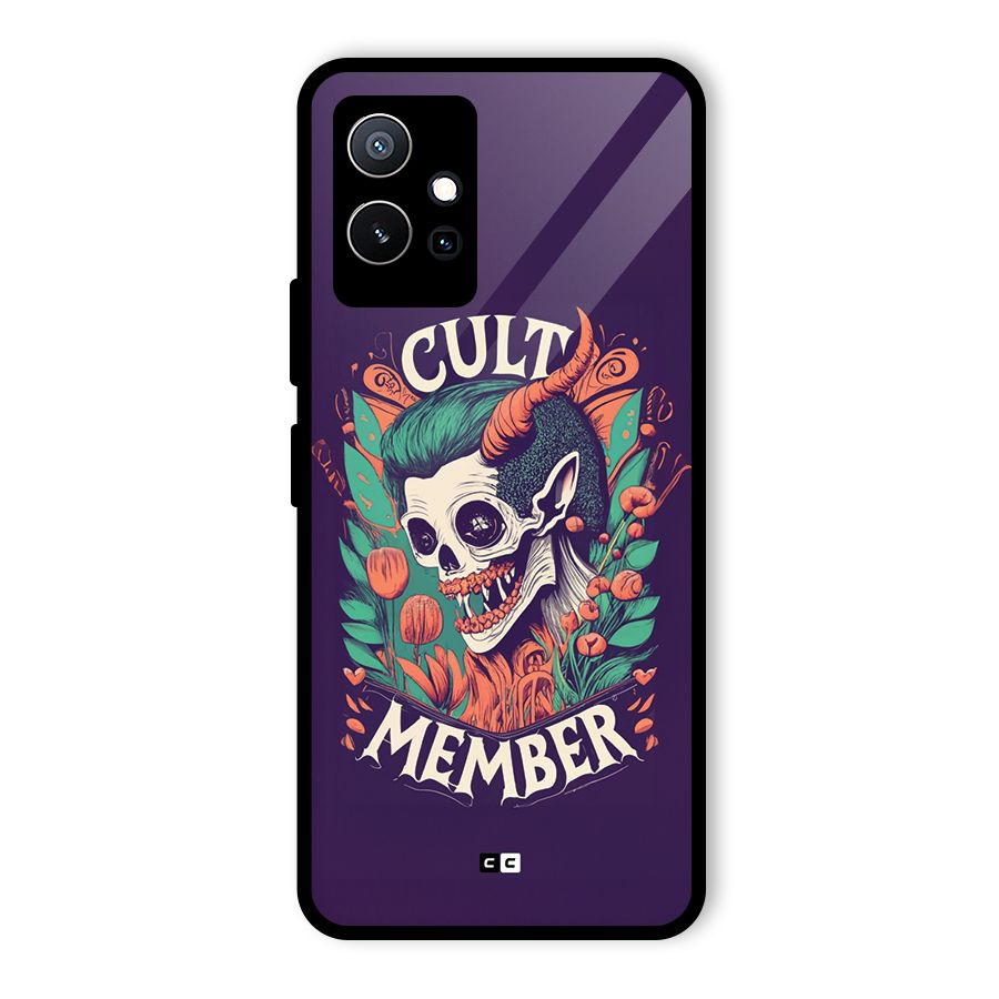 Cult Member Glass Back Case for Vivo T1 5G