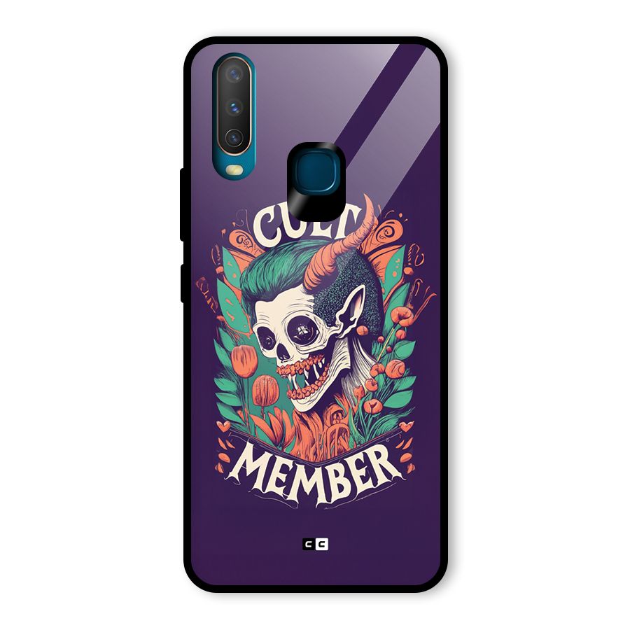 Cult Member Glass Back Case for Vivo U10